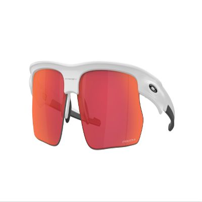 Oakley Bisphaera OO9400 940010 68MM Matte White/Prizm Field Rectangular Sunglasses for Men for Women+ Bundle Accessory Leash Kit, Microfiber Pouch
