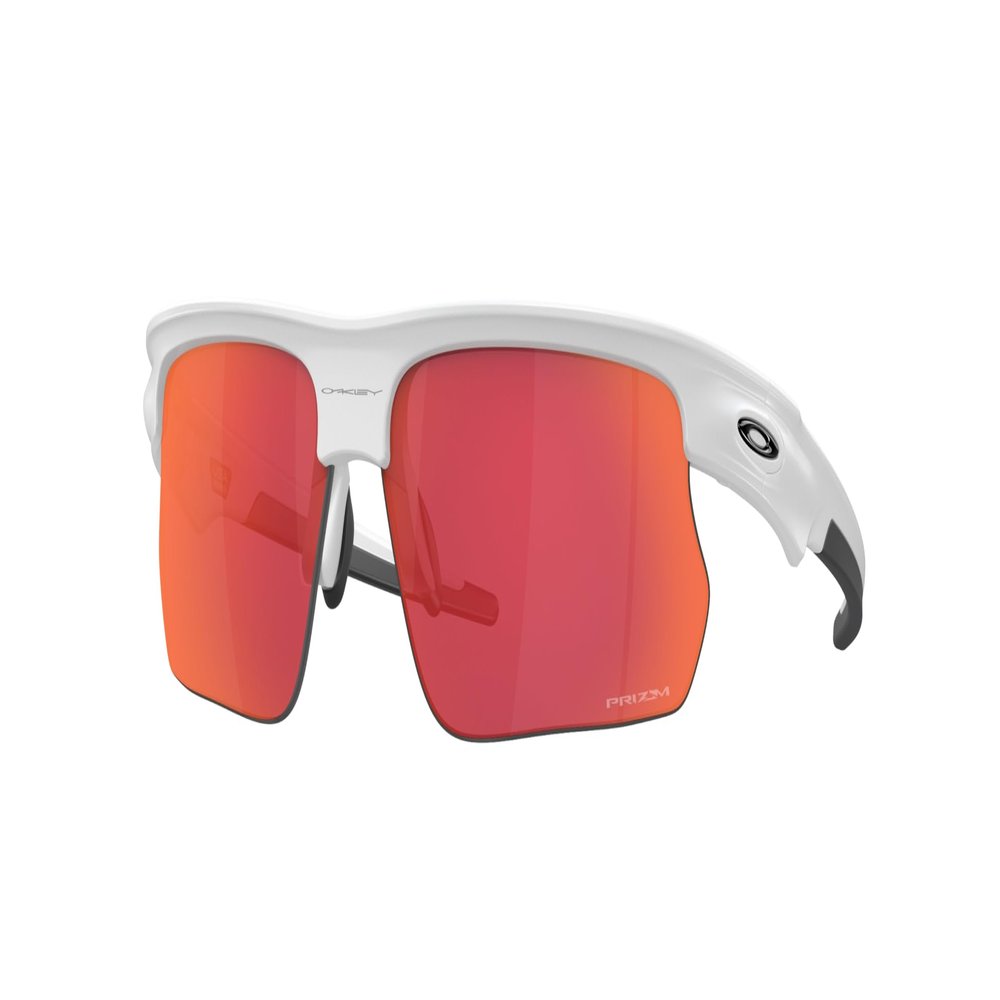 Oakley Bisphaera OO9400 940010 68MM Matte White/Prizm Field Rectangular Sunglasses for Men for Women+ Bundle Accessory Leash Kit, Microfiber Pouch