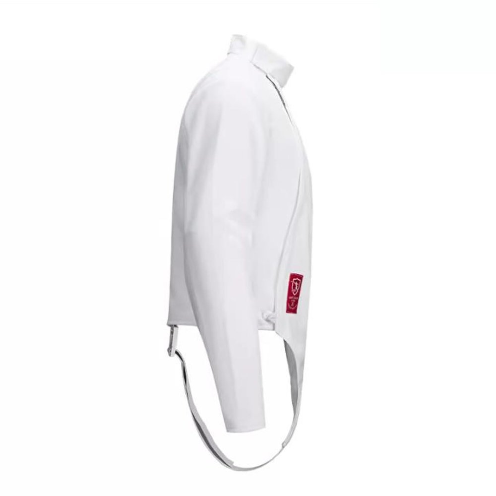 KJHY 350N Fencing Jacket Fencing Uniform Suit Fencing Costume for Left-hand Fencers(48), White