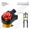 20 Inch Fat Fork 4.0" Tire Disc Brake Travel 140mm MTB Bike Air Suspension Fork 1-1/8" Rebound Adjustment QR Electric Bicycle Front Fork 9x135mm view 4