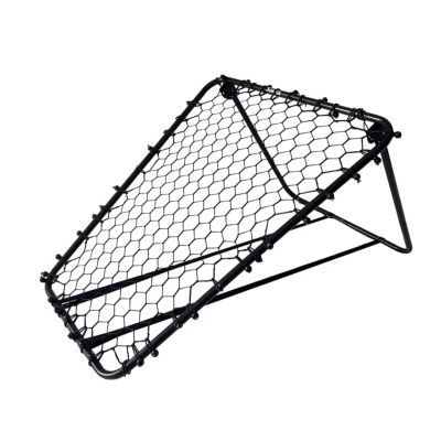 NYZAL Sports Basketball Pass Back Rebounder Net, Multi-Sport Training Rebound Screen, Angle Adjustable for Grounders and Pop Flies, Black