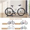 BALINGE Bike Parking Stand,Bike Floor Stand Parking RackBike Rack Bicycle Floor Parking Stand, Bike Storage Holder for Garage,Indoor & OutdoorMountain & Road Bikes2 Pack view 3