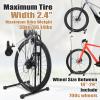 BALINGE Bike Parking Stand,Bike Floor Stand Parking RackBike Rack Bicycle Floor Parking Stand, Bike Storage Holder for Garage,Indoor & OutdoorMountain & Road Bikes2 Pack view 4