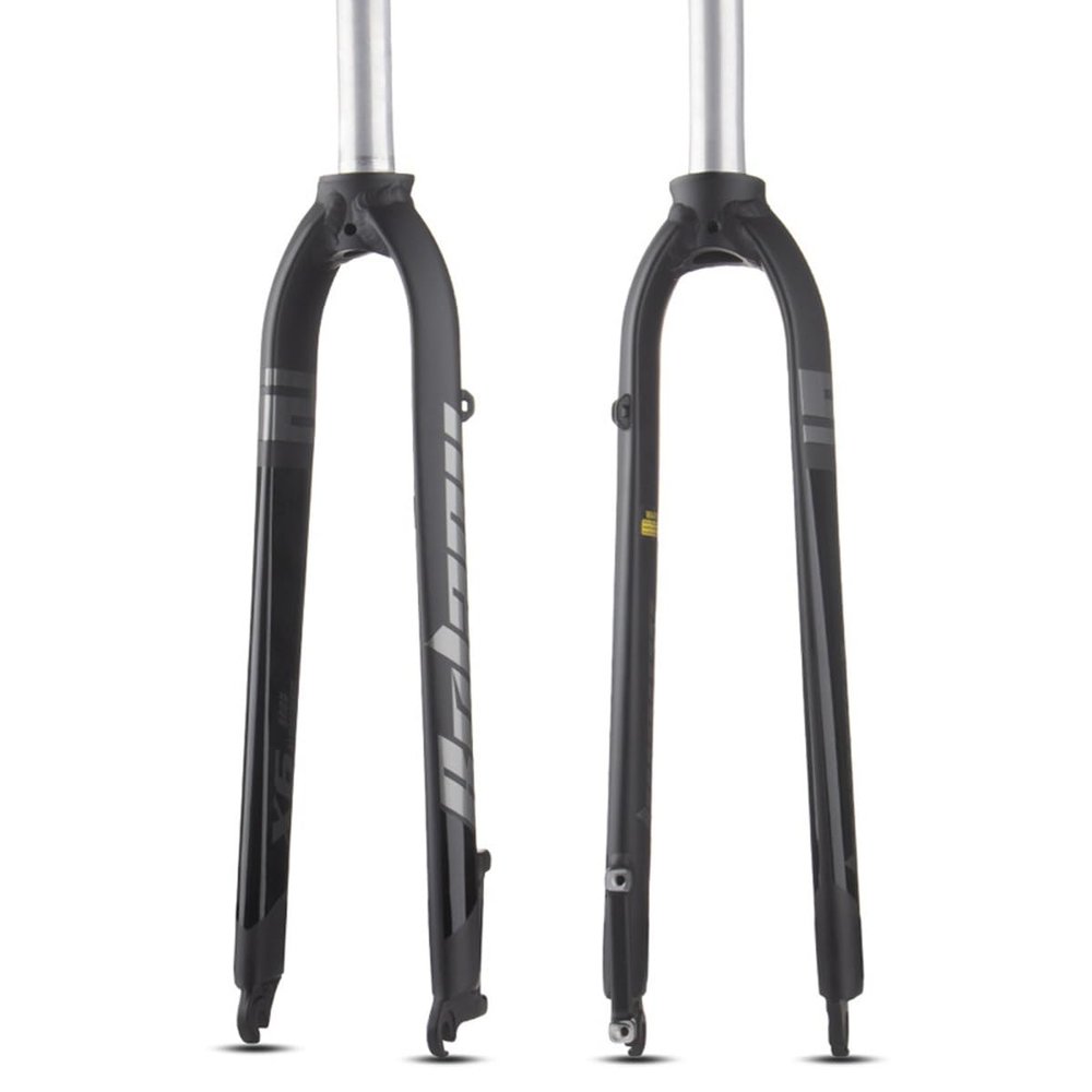 Mountain Bike Rigid Forks 29in Road Bike Fork Disc Brake Fork Aluminum Alloy Bicycle Front Fork 1-1/8" Straight Tube Threadless Ultralight QR 9mm 800g