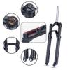 26/27.5/29 Inch Mechanical Suspension Forks 1-1/8" Straight Steerer Spring Fork HL Manual Lockout 80mm Travel Disc Brake Quick Release 100mm*9mm view 3