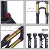 20/24 Inch Mountain Bike Air Shock Suspension Fork Rebound Adjust Manual Lockout/Remote Lockout 80mm/110mm Travel 1-1/8" Straight Steerer Disc Brake Thru Axle 100mm*15mm view 4