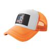 Byoblu Defund The Media Fake News Trucker Hat - Mesh Baseball Snapback Cap for Men Or Women Outdoors Orange view 1