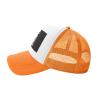 Byoblu Defund The Media Fake News Trucker Hat - Mesh Baseball Snapback Cap for Men Or Women Outdoors Orange view 3