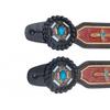 MOUSM Western Women Spur Strap Set with Turquoise Stone and Engraved Leaves Inlay view 2