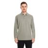 M MAELREG Mens Pique Polo Shirt Long Sleeve Performance Moisture Wicking Quick Dry Sports Solid Golf Shirts for Men view 3