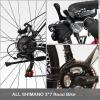 URBICIKA 54CM Mens Road Bike,700C Wheels 21 Speed Disc Brake Bicycle for Men view 4