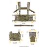 emersongear FRO Style Chest Vest Set,Combination and Separation Usage Modular Light Weight Design view 4