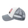 911 343 Fallen Firefighters Remembrance Trucker Hat - Mesh Baseball Snapback Cap for Men Or Women Outdoors Gray view 3