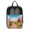 Travel Shoe Bag,Candy Land Print Shoe Bag,portable Organizer Shoe Pouch Be Used for Travel And Daily Storage view 1