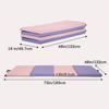 4 Pannel Folding Exercise Mat, PU Leather Gymnastics Mat Wrestling Mat Tumbling Mat, Gym Mat with Carrying Handles for MMA Yoga Stretching Gymnastics and Home Gym,CM view 2