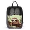 Travel Shoe Bag,Cute Sloth Print Shoe Bag,portable Organizer Shoe Pouch Be Used for Travel And Daily Storage view 1