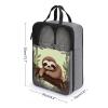 Travel Shoe Bag,Cute Sloth Print Shoe Bag,portable Organizer Shoe Pouch Be Used for Travel And Daily Storage view 2