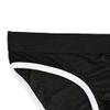 JEsilunmaMY Mens Elephant Nose Bikini Briefs Mid Waist Long Open Pouch Triangle Briefs Comfortable Breathable Underwear (Black-3PC,Small) view 4