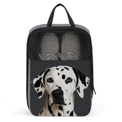 Travel Shoe Bag,Dalmatian Print Shoe Bag,portable Organizer Shoe Pouch Be Used for Travel And Daily Storage