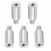Heurofosh 838929 5 Pcs Zinc Anode Rod Set for Vo-lvo Penta D19 D21 D27 D29 D30 Aluminium Anode Replaces 804107 800476 Sierra 18-6001 view 2