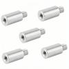 Heurofosh 838929 5 Pcs Zinc Anode Rod Set for Vo-lvo Penta D19 D21 D27 D29 D30 Aluminium Anode Replaces 804107 800476 Sierra 18-6001 view 4