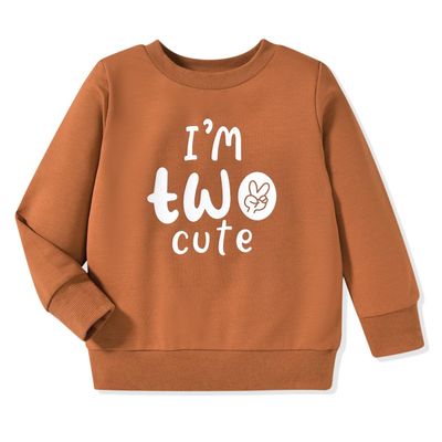 Toddler Boy 2nd Birthday Outfits Im Two Cute Sweatshirt 2 Year Old Birthday Boy Sweatshirt