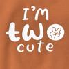 Toddler Boy 2nd Birthday Outfits Im Two Cute Sweatshirt 2 Year Old Birthday Boy Sweatshirt view 4