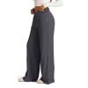 Wide Leg Sweatpants Women Baggy Elastic High Waisted Sweatpants Oversized Comfy Loose Joggers with Pockets Cargo Sweatpants for Women Cargo Sweatpants Women Wide Leg Lounge Pants for Women Grey view 3