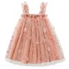 BGFKS Layered Tulle Tutu Dress for Toddler Girls,Baby Girl Rainbow Tutu Princess Skirt Set with Flower Headband.(Flower Orange Pink,5-6 Years) view 4