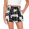 Epaihaiy Cute Cat Girls Athletic Shorts Summer Cute Clothes Size 3-4 Comfy Flowy Shorts with Pocket Sport Gym Workout Shorts Kids High Waisted Activewear view 1