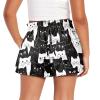 Epaihaiy Cute Cat Girls Athletic Shorts Summer Cute Clothes Size 3-4 Comfy Flowy Shorts with Pocket Sport Gym Workout Shorts Kids High Waisted Activewear view 2