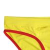 JEsilunmaMY Mens Elephant Nose Bikini Briefs Mid Waist Long Open Pouch Triangle Briefs Comfortable Breathable Underwear (Yellow-3PC,Large) view 4