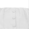 Fallorchid Women's Non functional Button Front Strapless Sleeveless Tops Vest Casual Split Hem Tube Top view 4