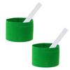 ONLYKXY 2pcs Captain Armbands 7x34cm/2.75x13inch Adjustable Leader Armband Team Sport Armband for Soccer Basketball Volleyball Club Team Competition Coach Players Wrist Arm Bands (Green) view 1