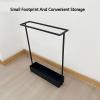 Tennis Racket Storage Rack,Floor-Standing Badminton Racket Organizer Holder, Metal Gym Organizer,No Assembly Required for Schools Clubs Stadium Workout Room Garage view 3