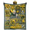BTHRRW Football Blanket Fan Gifts for Men Women Sport Throw Blanket Football Style Merch Gear 60"x50" Cozy Sofa Bed. view 1