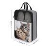 Travel Shoe Bag,Cats Print Shoe Bag,portable Organizer Shoe Pouch Be Used for Travel And Daily Storage view 2