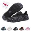 Barefoot Vitality Shoes Women's Neuropathy with Arch Support, Barefoot Vitality Shoes for Men and Women, Healthy & Non-Slip Barefoot Shoe (Black, 9.5 Women/8 Men) view 1