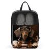 Travel Shoe Bag,Dachshund Print Shoe Bag,portable Organizer Shoe Pouch Be Used for Travel And Daily Storage view 1