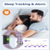 Cloudpoem Fitness Tracker, Fitness Watches for Men Women with 24/7 Heart Rate Monitor Sleep Tracker Step/Calorie Counter Stopwatch Pedometer IP68 Waterproof (Pink) view 4