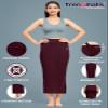 TRENDMALLS Saree Shapewear Petticoat for Women, Cotton Blended, petticoat,Skirts for Women, shape wear dress for saree Purple view 4
