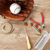 Nuhikap 16 Pcs Glove Relacing Kit Needle Leather Cutter Scratch Awl Tool for Baseball Softball Mitt Repair Set 2 view 4