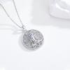 Suiknsn Yoga Necklaces for Women 925 Sterling Silver Lotus Pendant Healing Chakra Necklace Spiritual Jewelry Birthday Yoga Gifts for Lotus Lovers Yoga Lovers Friends view 3