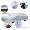 Car Hail Cover Protector compatible with Chevrolet Corvette C6 2004-2013, Hail Protector Car Cover Five-layer Thickened Hail Proof Car Cover with Reflective Strips(Black) view 3