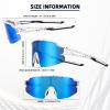 ROCKBROS Photochromic Sports Sunglasses for Men Women Cycling UV Protection view 2