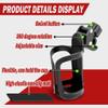 2 Pcs Cup Holders for Treestand Hunting Black Clip on Cup Holder Universal 360 Degrees Rotation Bottle Holder for Hunting Easy Clamps on Tree Stand or Climbing Sticks view 3