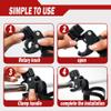 2 Pcs Cup Holders for Treestand Hunting Black Clip on Cup Holder Universal 360 Degrees Rotation Bottle Holder for Hunting Easy Clamps on Tree Stand or Climbing Sticks view 4