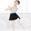 Black Girls Ballet Skirts Pull on Short Mini Dance Skirt for Leotards view 2