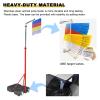 yinjieUS Portable Vertical Jump Trainer, Adjustable Jump Measuring Device, Stand-Alone Volleyball Training Equipment, Stable Base view 4