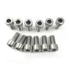12Pcs Bike Water Bottle Cage Bolts Holder Screws M5 Inner Rack Hexagon Stainless Steel Screws for Bottle Holder Bracket Rack Cycling Accessories Bike Screws view 1